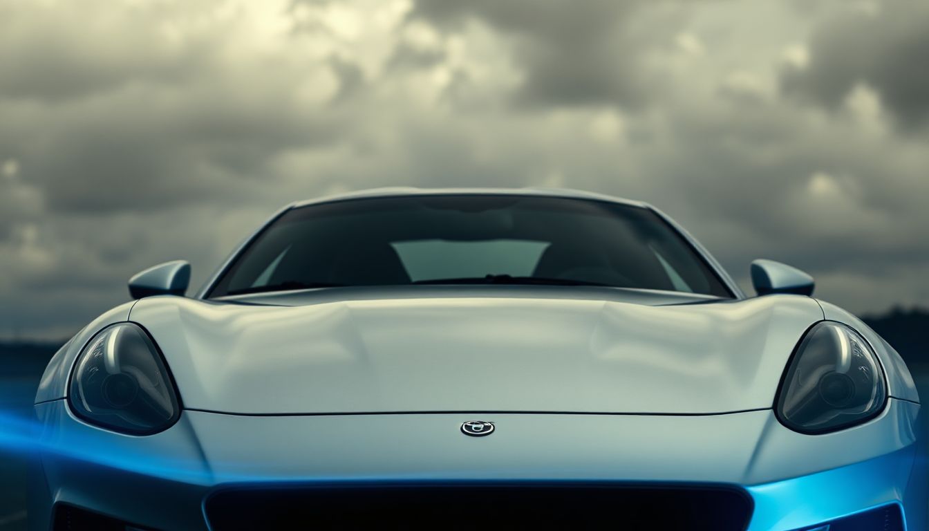 A driver checking car insurance options on a laptop while sitting in their vehicle