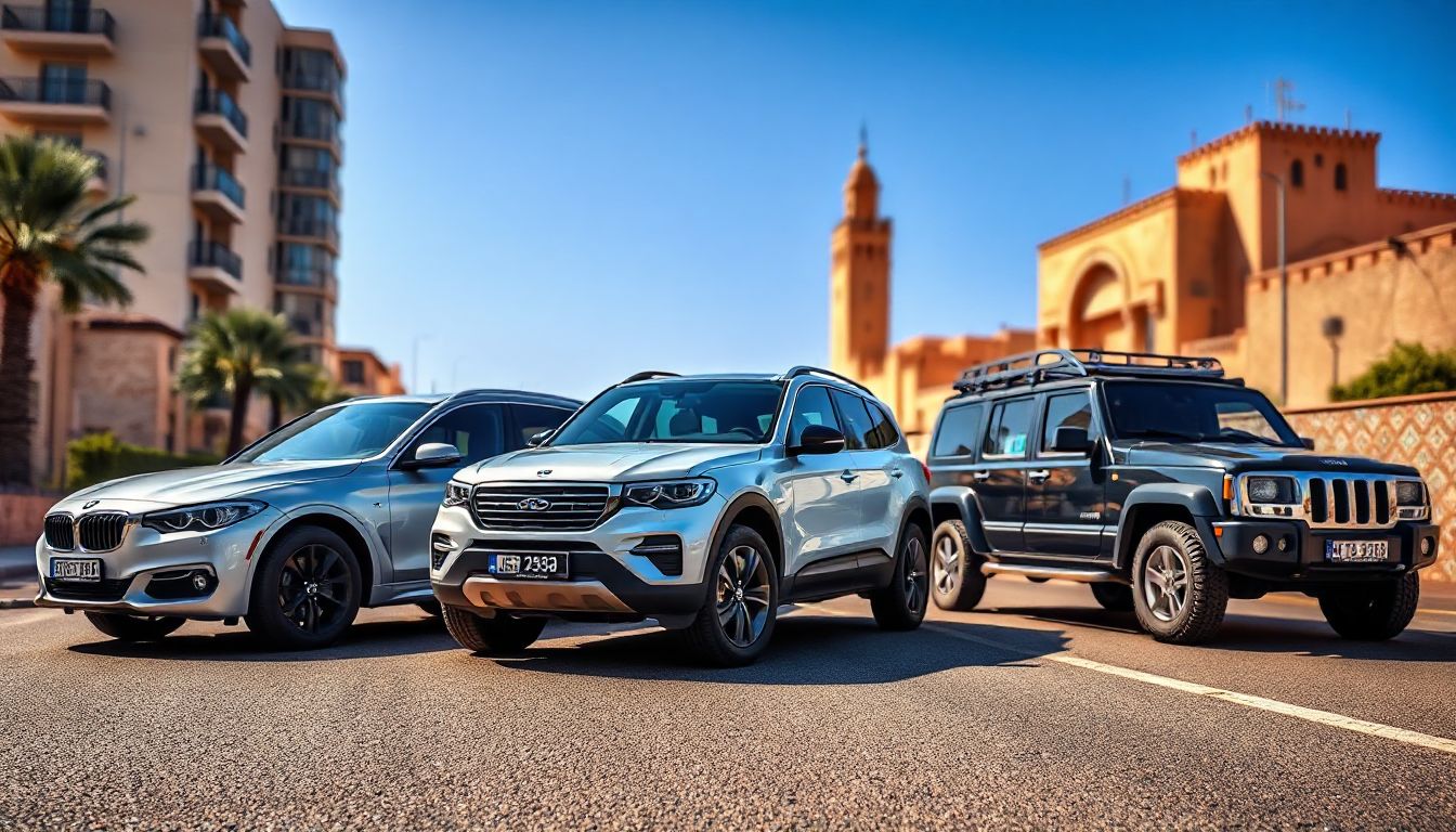 Découvrez la liberté infinie de la route au Maroc avec une location de voiture haut de gamme