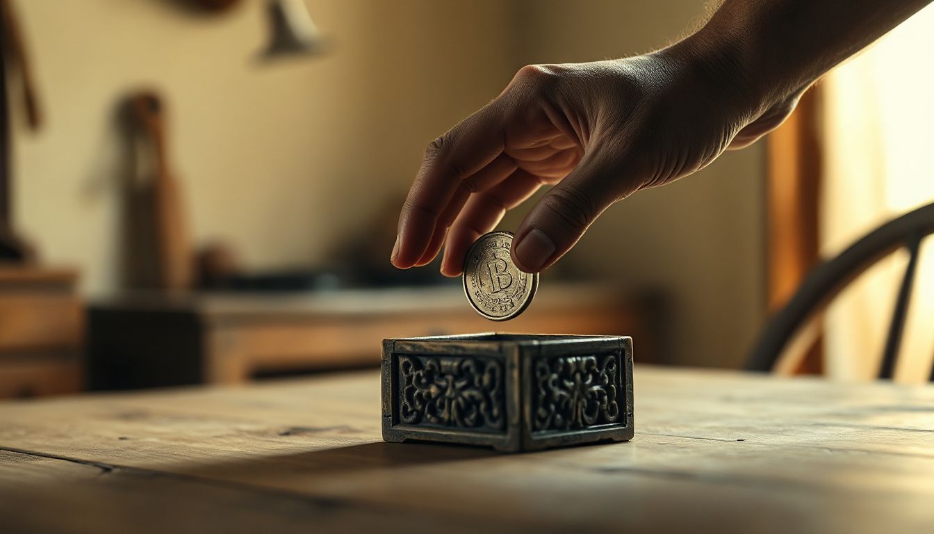 Saving pennies on a tight budget