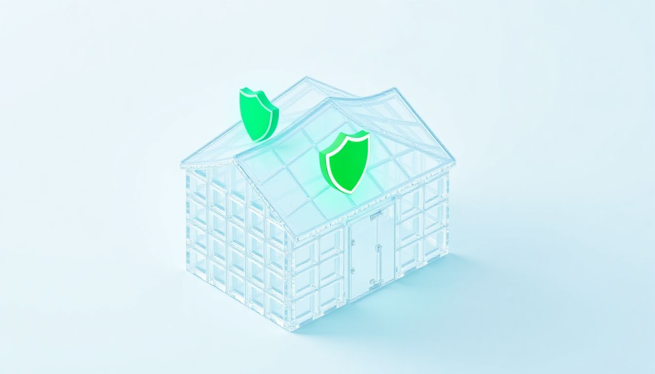 A cozy family home shielded from storms, symbolizing the peace of mind that comes with solid home insurance coverage