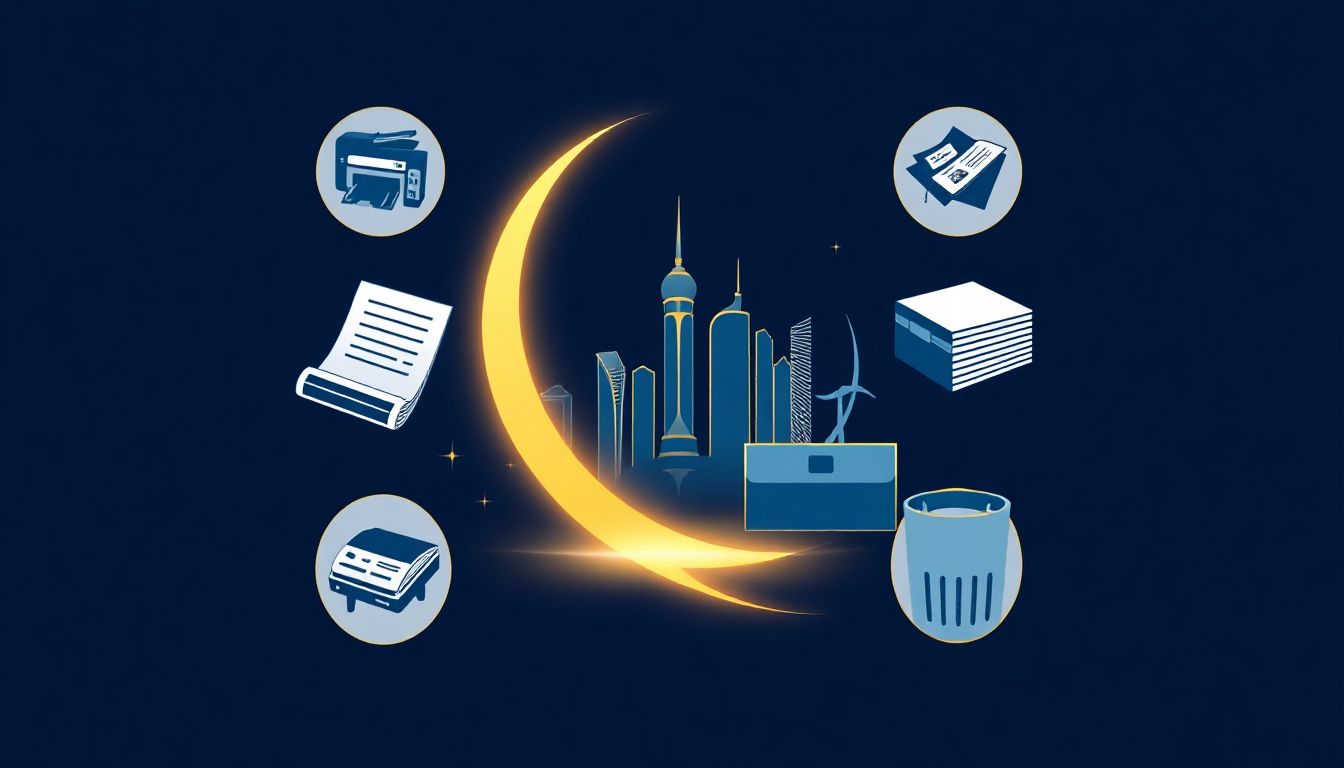 Vibrant print materials boosting business presence in Doha's bustling market