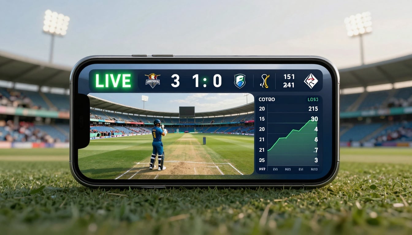 Cricket Score Stay Updated with Every Ball: Live Cricket Scores on Your Device