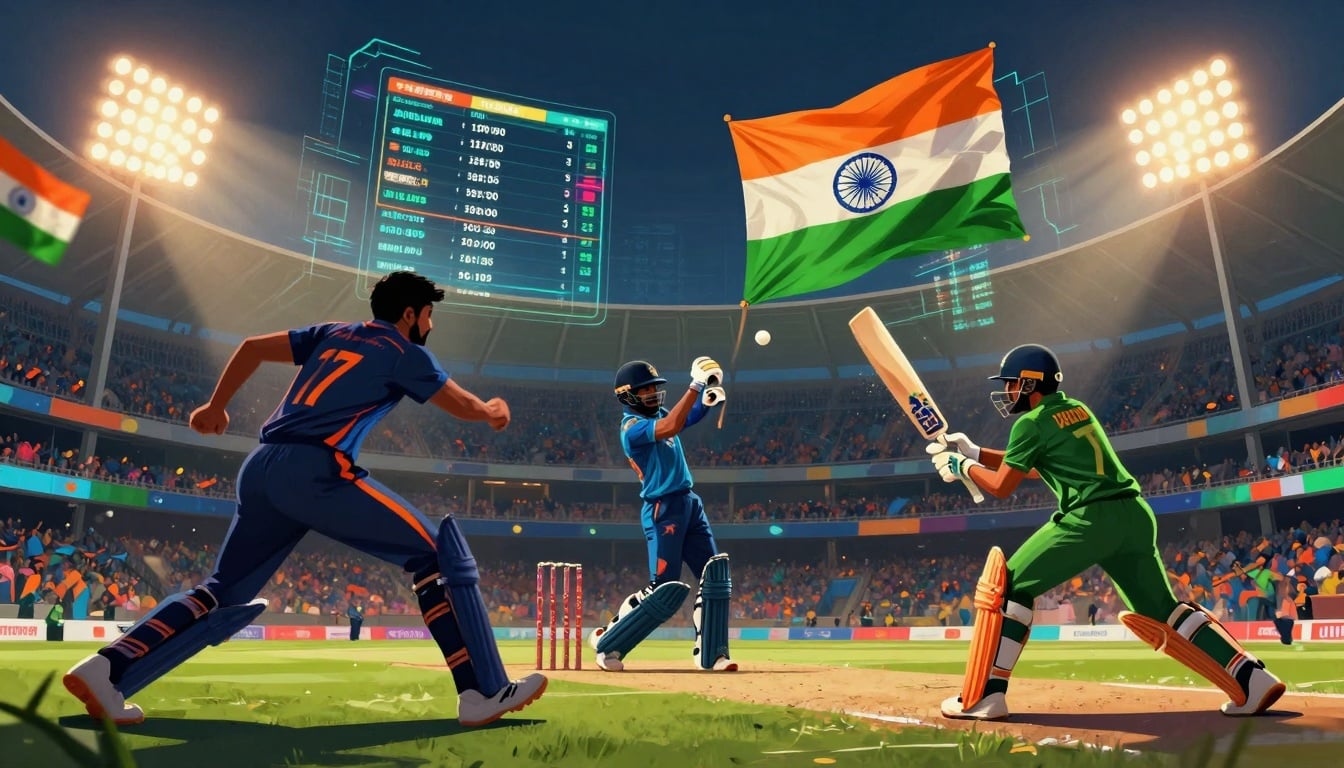 India Cricket Match Schedule India's Cricket Stars Shine on the Field