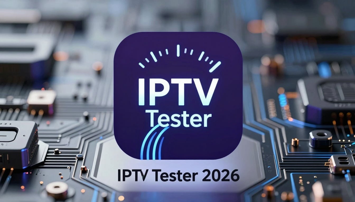 Visualizing the future of IPTV testing: A sleek dashboard showing real-time stream analysis for 2026 demands