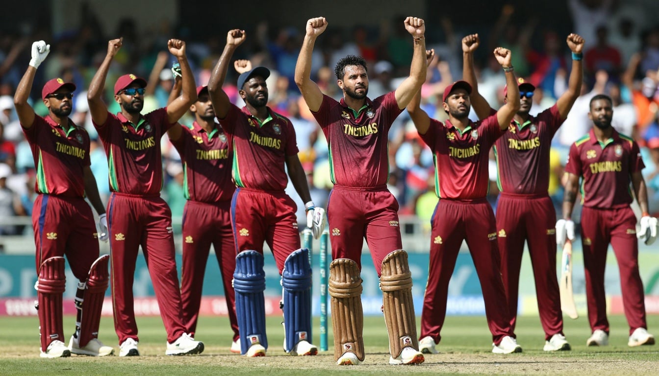 Explore West Indies cricket team legends like Viv Richards and Clive Lloyd. View career stats, epic wins, and player The West Indies cricket team charges through history with unbeatable spirit