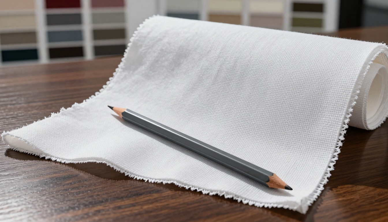 Interlining fabric rolls ready for garment production, ensuring quality and durability