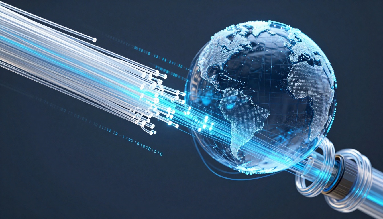 Diagram of IPTV streaming data from servers to your TV