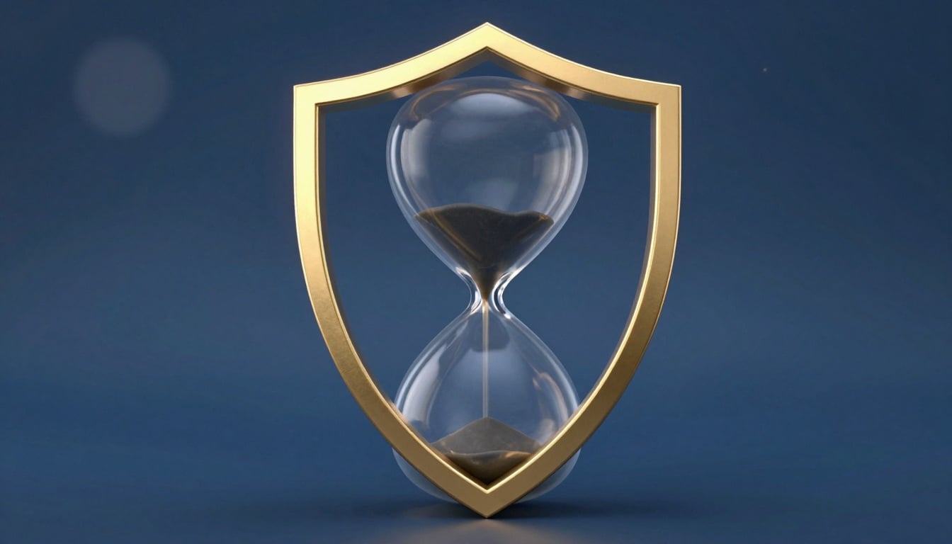 A happy family planning their financial future together, protected by a solid life insurance plan