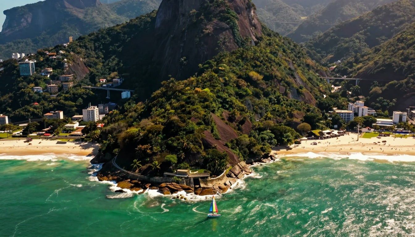 As águas cristalinas e as areias brancas de Florianópolis, um convite à aventura na Ilha da Magia