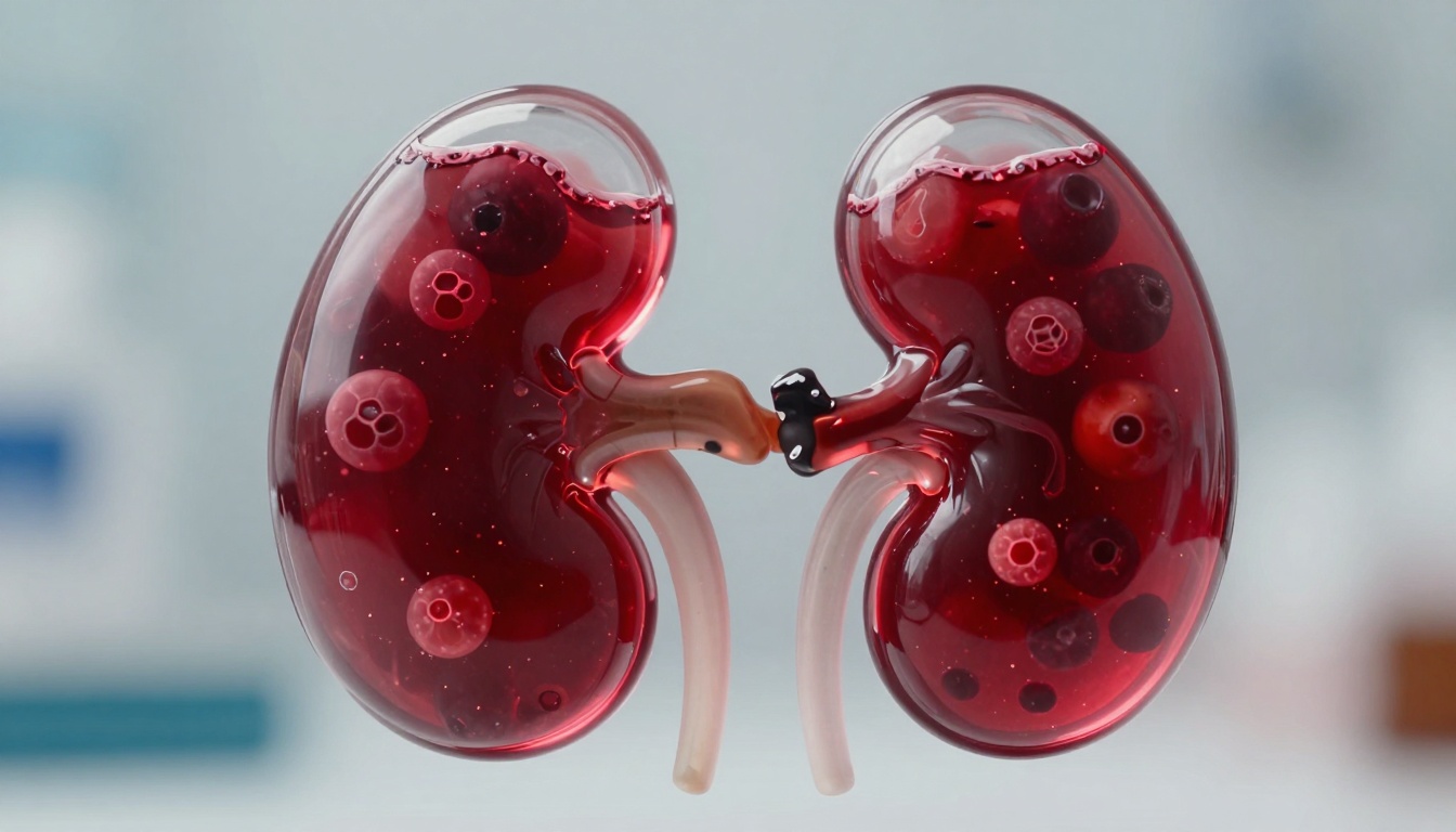 Fresh cranberries and juice supporting kidney health