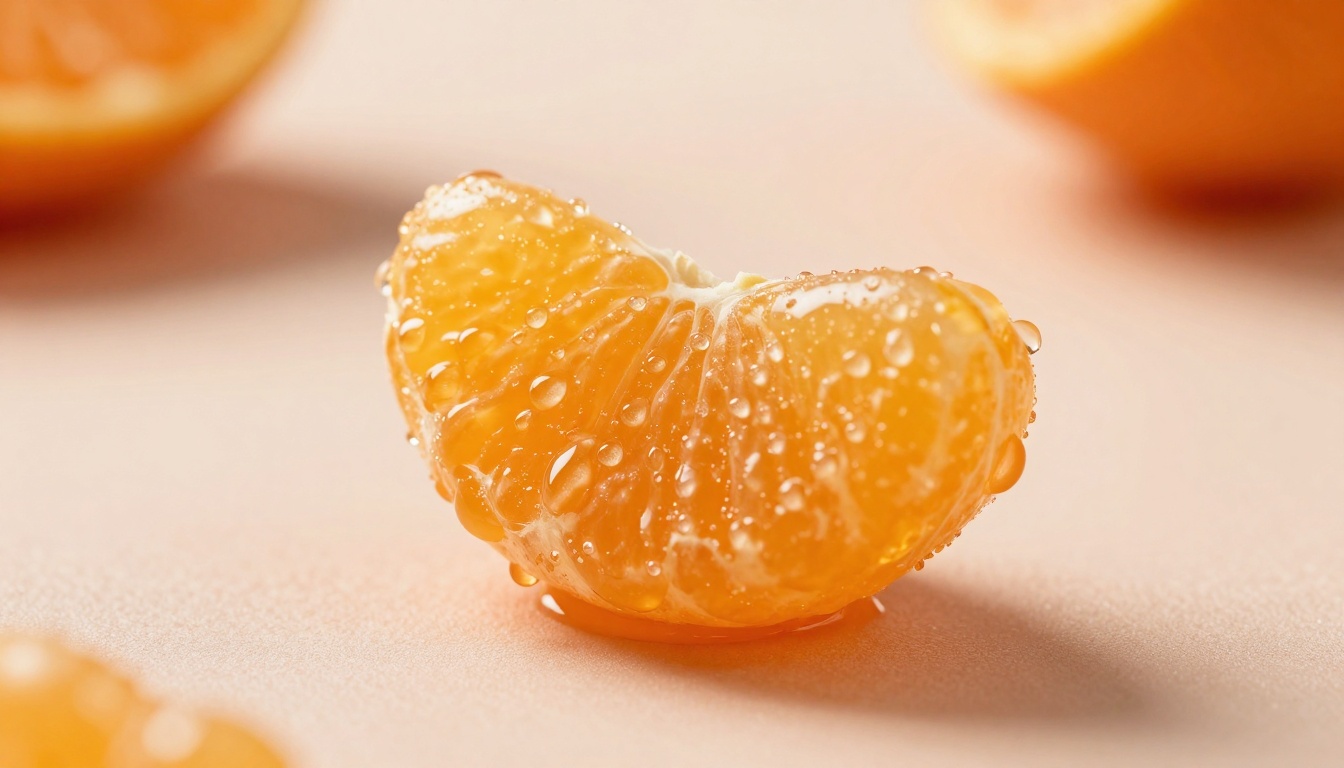 Bright, radiant skin glowing after Vitamin C serum application