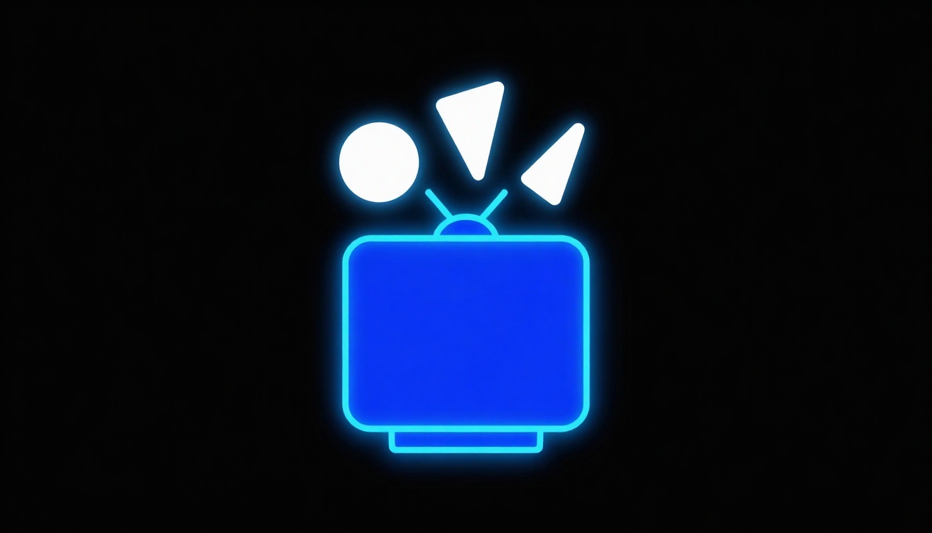 Family watching live sports on a smart TV via IPTV