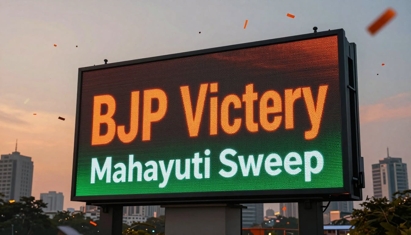 बीजेपी की जीत: मुंबई नगर निगम चुनाव 2026 में महायुति का जलवा