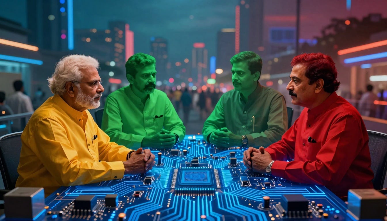 Tamil Nadu's political fervor: Supporters gather as parties gear up for the state elections