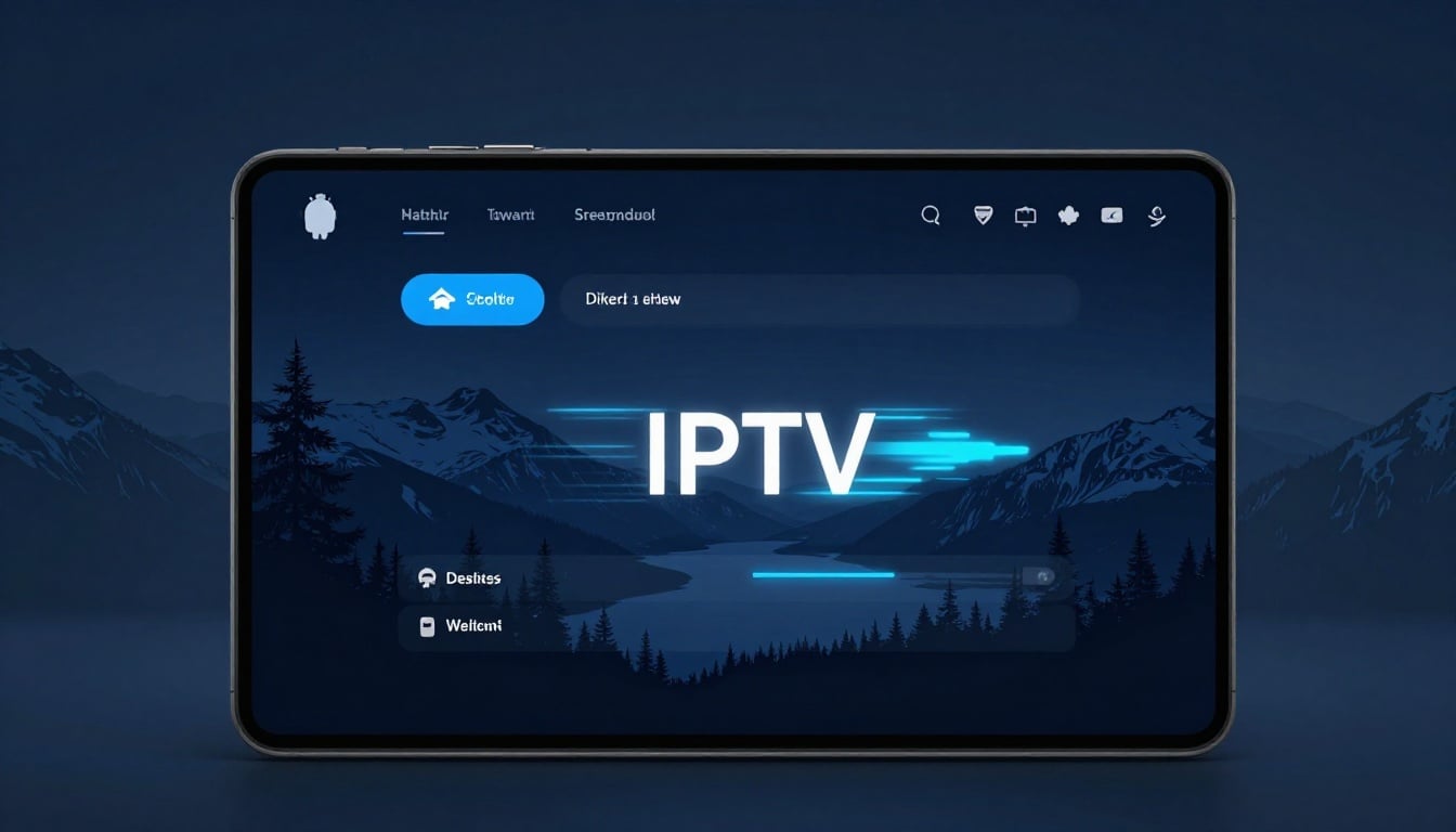 Android user in Denmark enjoying lag-free IPTV streaming on a fast server setup