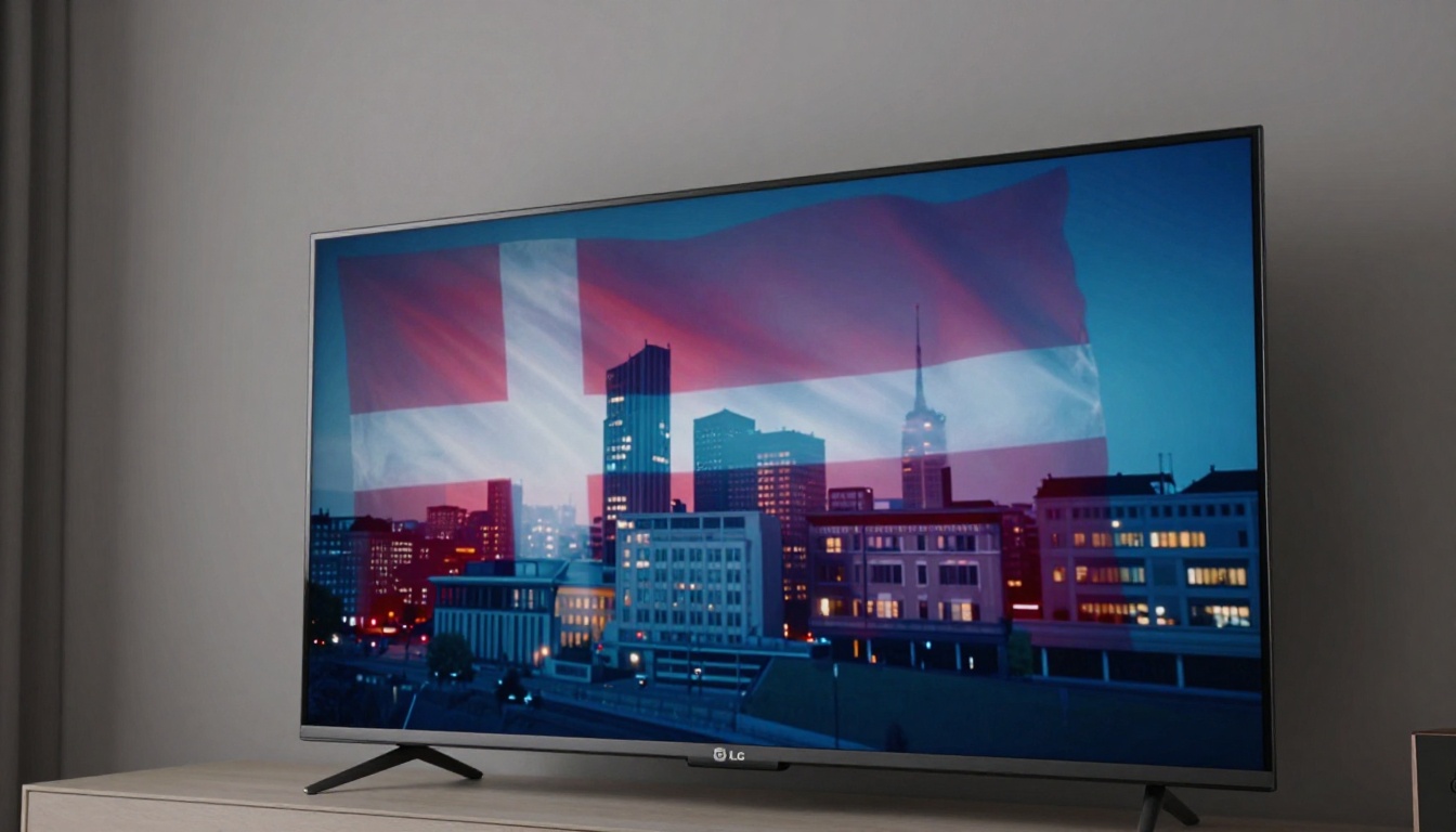 Ultra HD IPTV on LG TV in a Danish Home